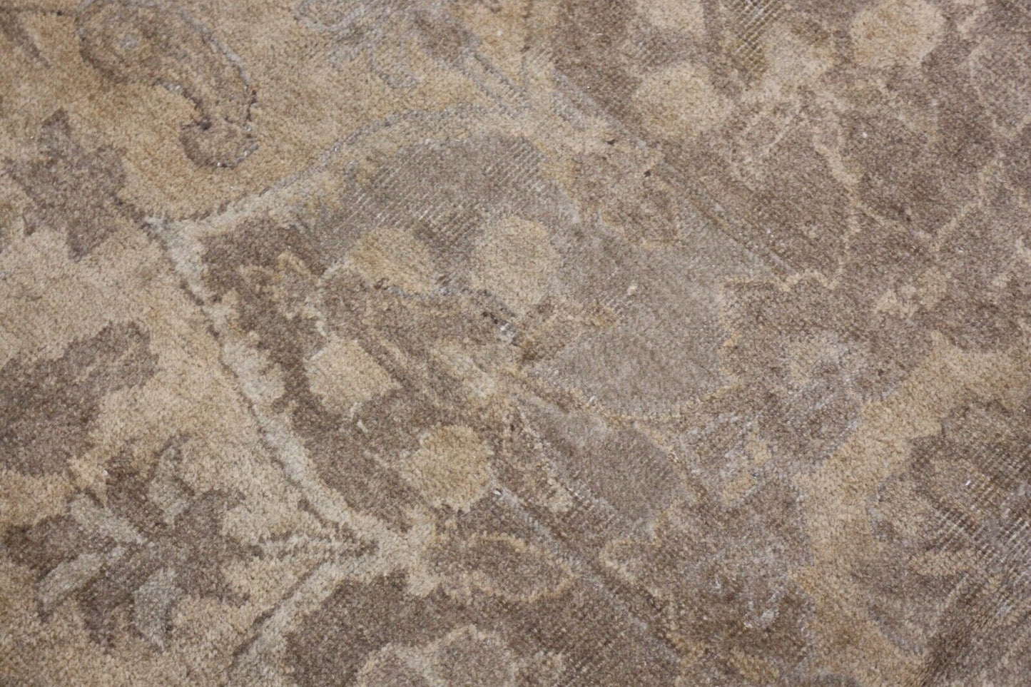Vintage Hand-Knotted Semi-Antique Keshan Area Rug | 9'7" x 12'9" | 100% Wool