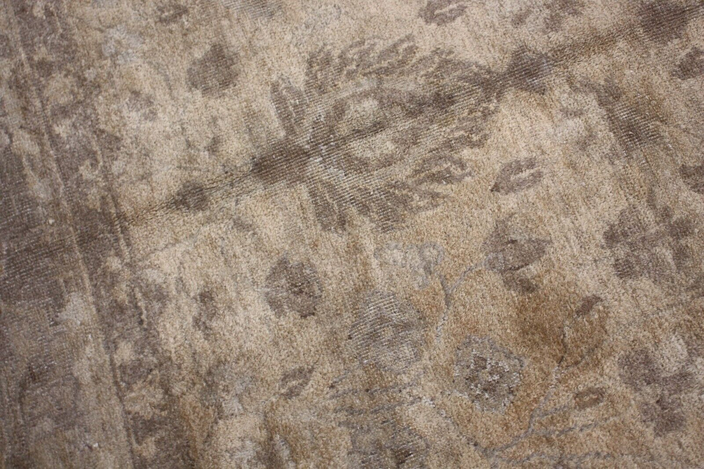 Vintage Hand-Knotted Semi-Antique Keshan Area Rug | 9'7" x 12'9" | 100% Wool