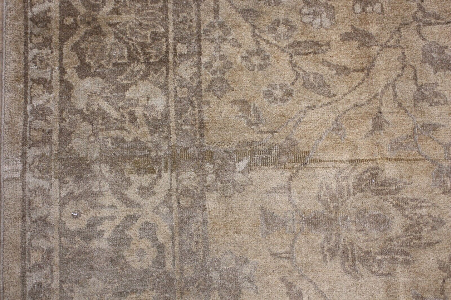 Vintage Hand-Knotted Semi-Antique Keshan Area Rug | 9'7" x 12'9" | 100% Wool