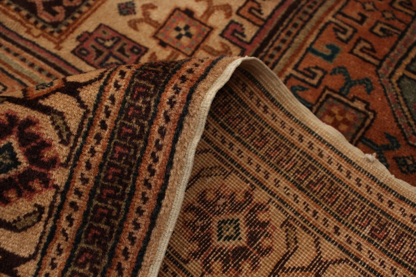 Antique Turkish Kasary | 8'4" x 13'6" Hand-Knotted Rug | 100% Wool | Rare Size