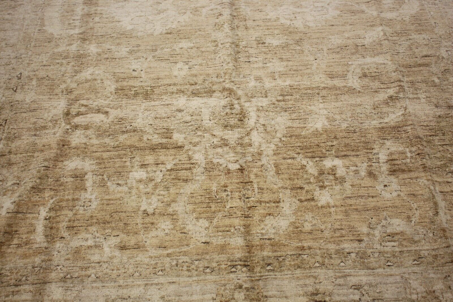 Semi-Antique Peshwar | 8' x 11'1" Hand-Knotted Oriental Rug | 100% Wool