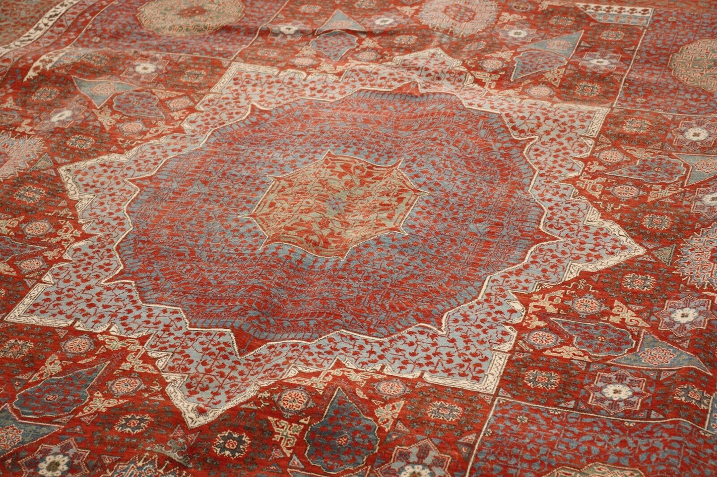 Hand Knotted Traditional Mamluk Oriental Rug | 100% Wool | 8' x 10'2" |