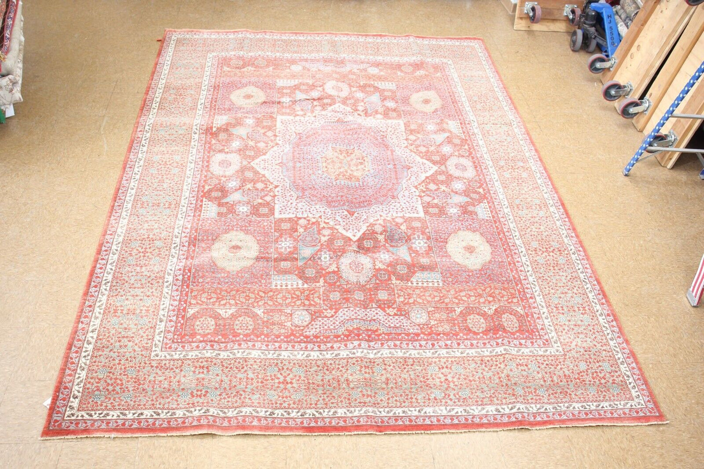 Hand Knotted Traditional Mamluk Oriental Rug | 100% Wool | 8' x 10'2" |