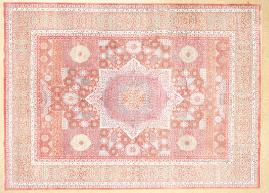 Hand Knotted Traditional Mamluk Oriental Rug | 100% Wool | 8' x 10'2" |