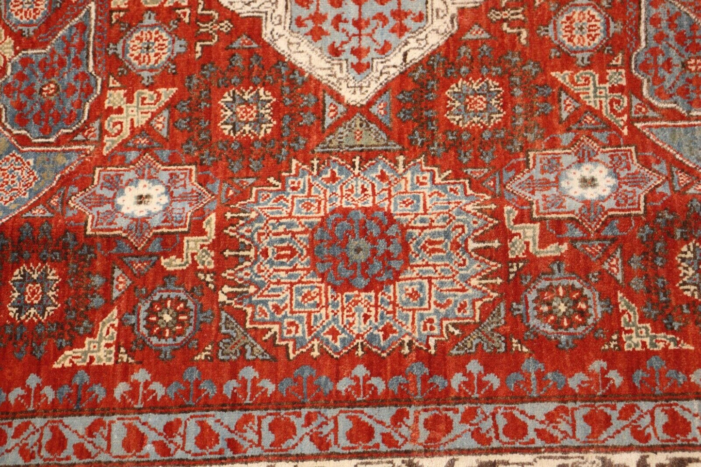 Hand Knotted Traditional Mamluk Oriental Rug | 100% Wool | 8' x 10'2" |