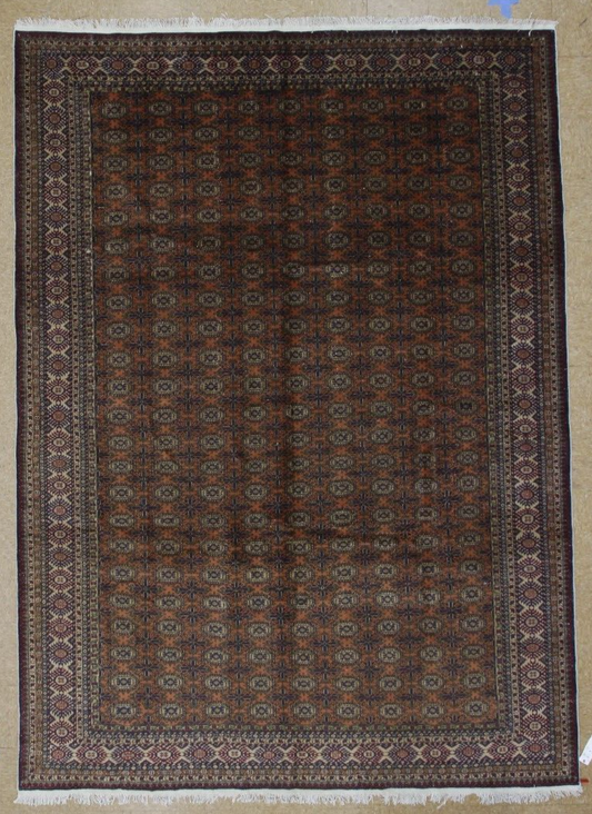 Antique Turkish Kasary | 8'10" x 12'0" Hand-Knotted Rug | 100% Wool | Great Cond